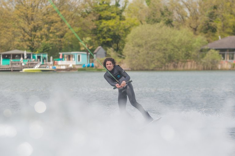 Jake Williams at the 2023 Quays Wake And Ski Practice