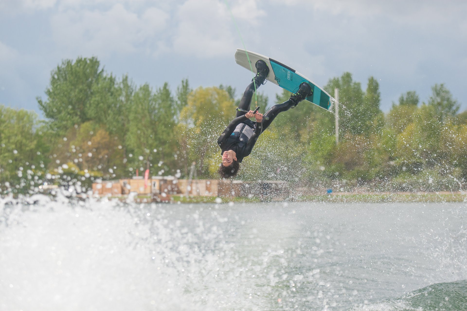 Jake Williams at the 2023 Quays Wake And Ski Practice