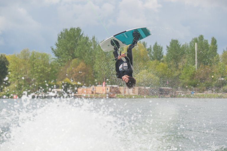 Jake Williams at the 2023 Quays Wake And Ski Practice