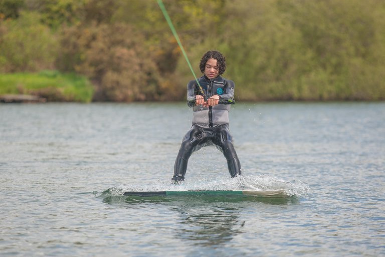 Jake Williams at the 2023 Quays Wake And Ski Practice