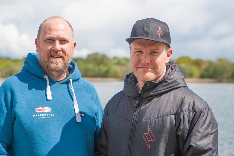 Jeremy Nevill at the 2023 Quays Wake And Ski Practice - Photo Mark Osmond