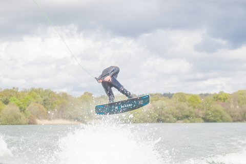 Mark Goldsmith at the 2023 Quays Wake And Ski Practice - Photo Mark Osmond