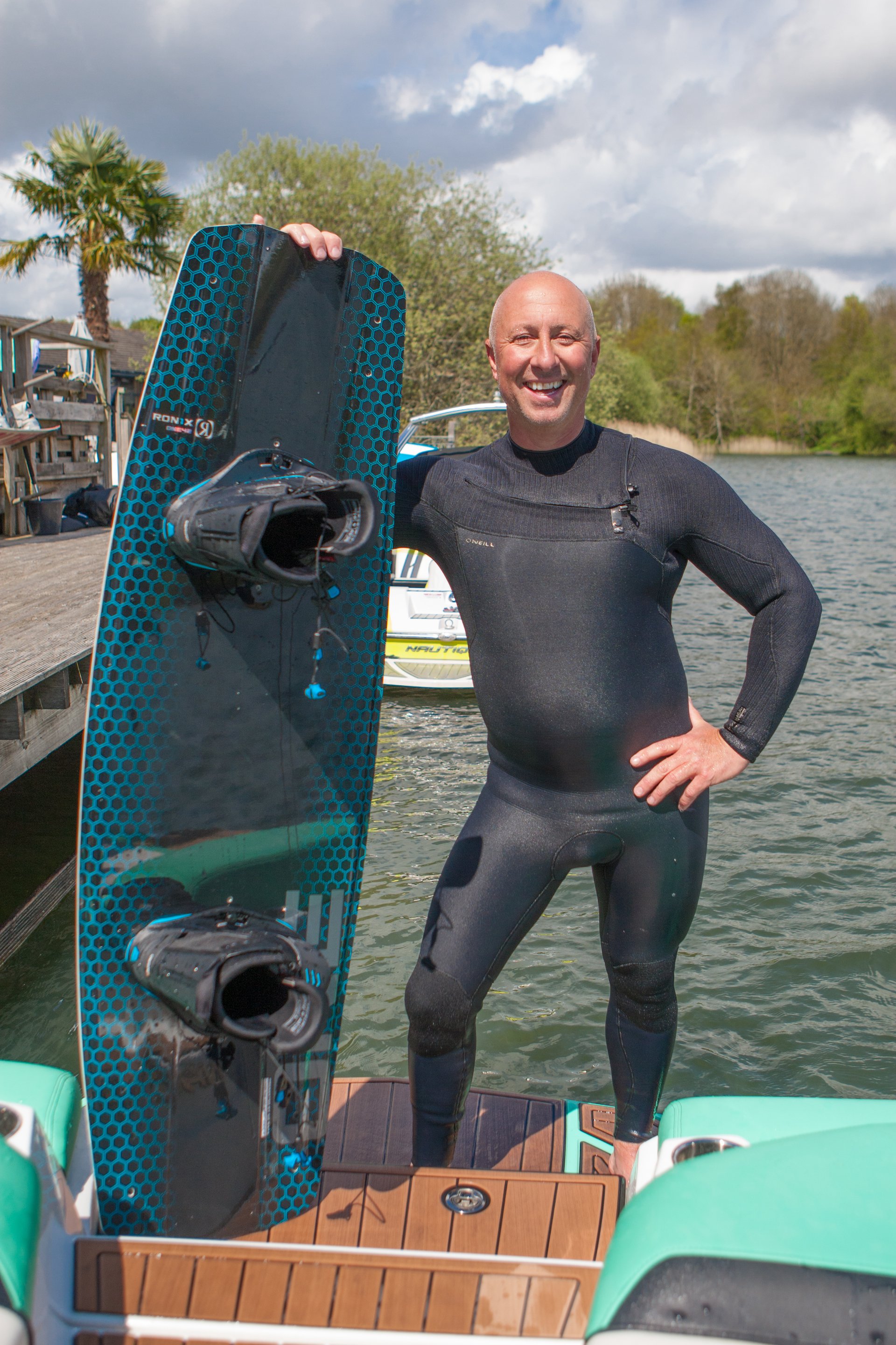 Mark Goldsmith at the 2023 Quays Wake And Ski Practice