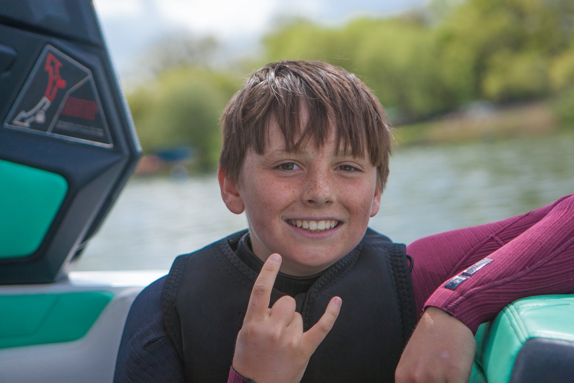 Marley Otoole at the 2023 Quays Wake And Ski Practice