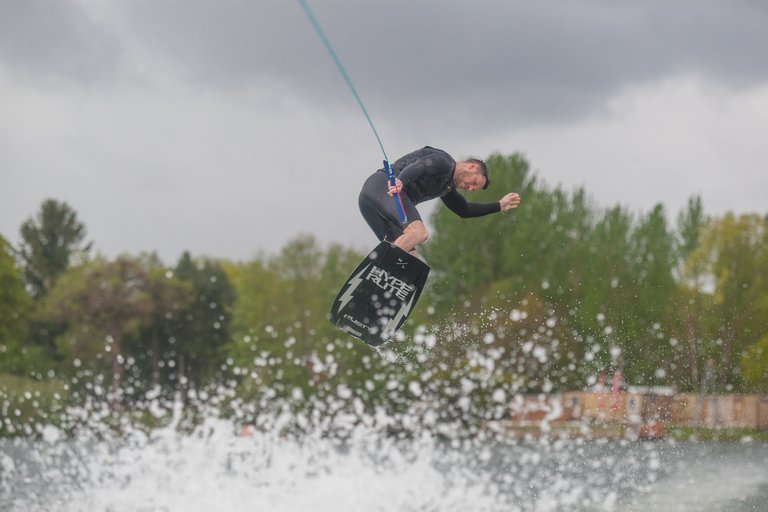 Matt Mccreadie at the 2023 Quays Wake And Ski Practice