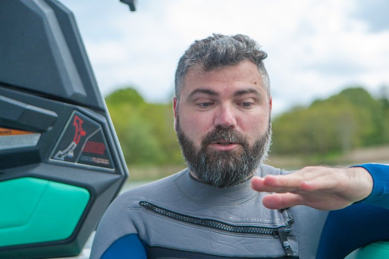 Nick Deboer at the 2023 Quays Wake And Ski Practice