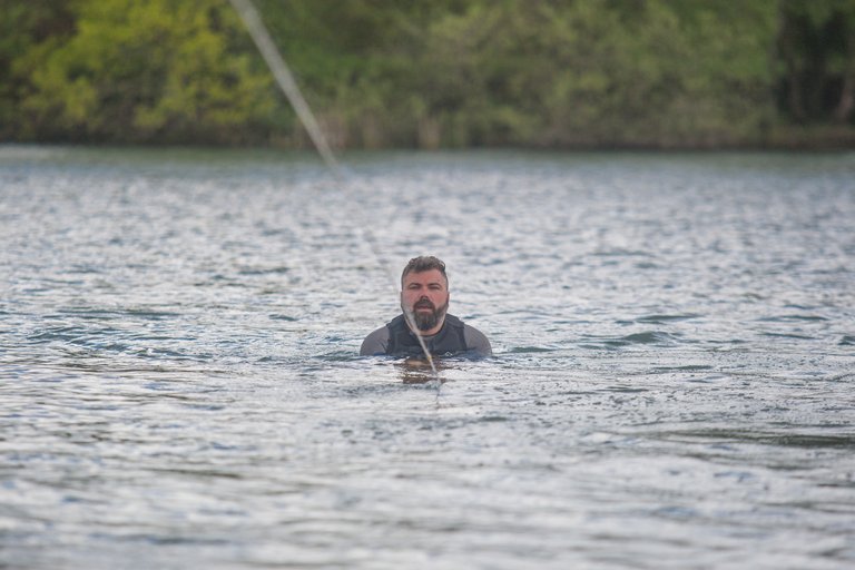 Nick Deboer at the 2023 Quays Wake And Ski Practice