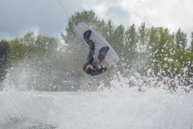 Nick Deboer at the 2023 Quays Wake And Ski Practice
