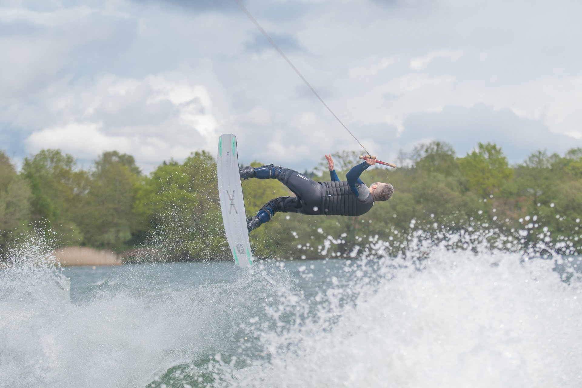 Nick Deboer at the 2023 Quays Wake And Ski Practice