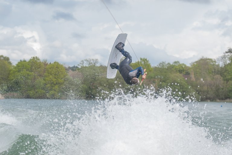 Nick Deboer at the 2023 Quays Wake And Ski Practice