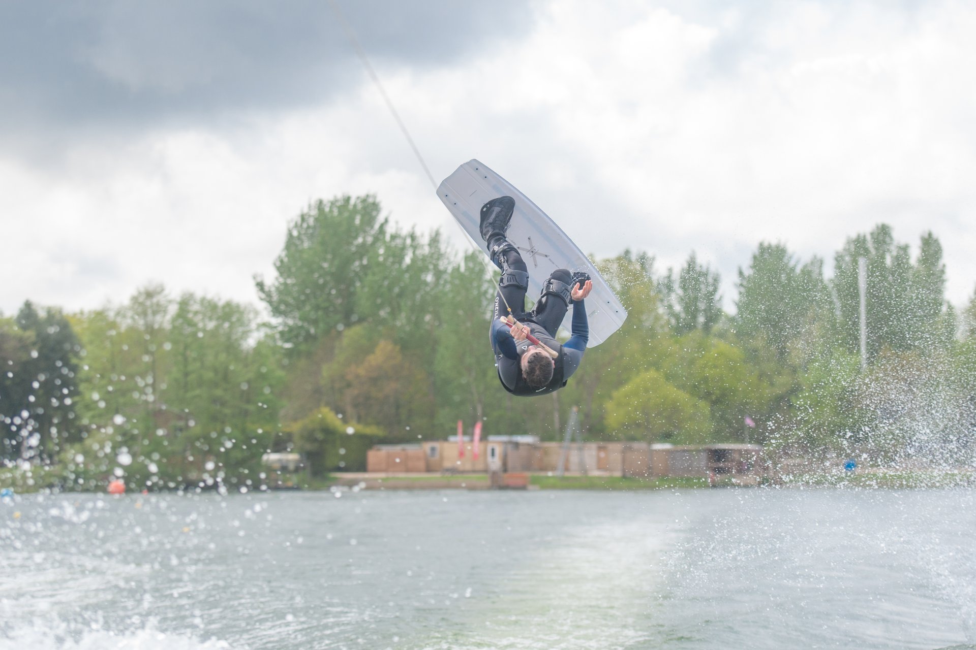 Nick Deboer at the 2023 Quays Wake And Ski Practice