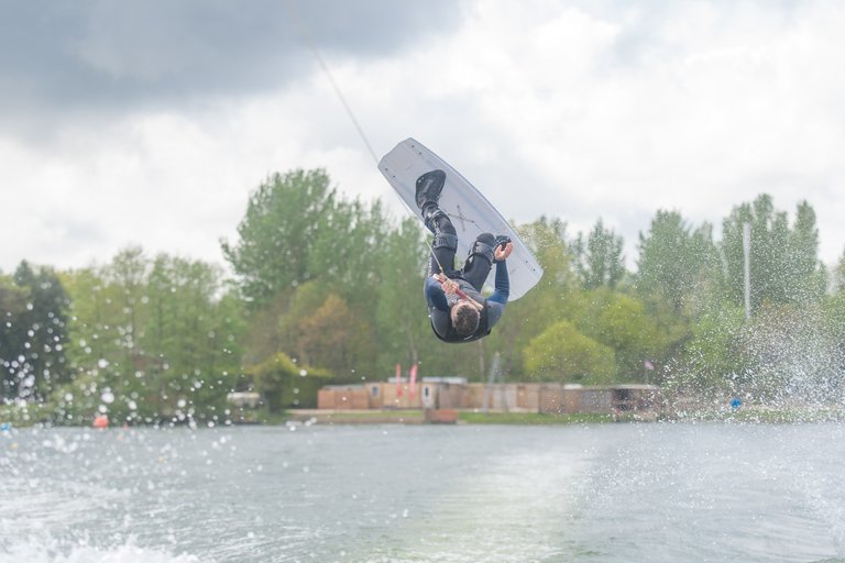 Nick Deboer at the 2023 Quays Wake And Ski Practice