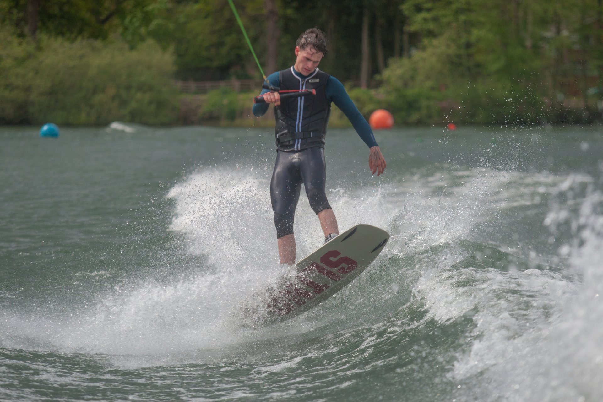 Olli Loder at the 2023 Quays Wake And Ski Practice