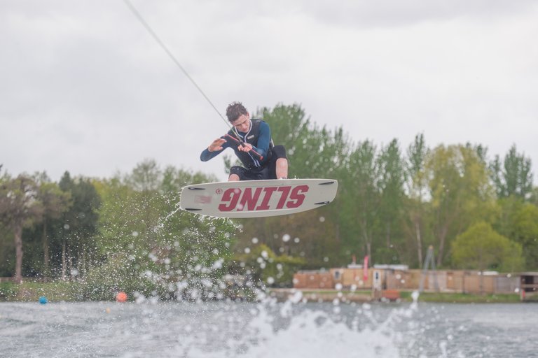 Olli Loder at the 2023 Quays Wake And Ski Practice