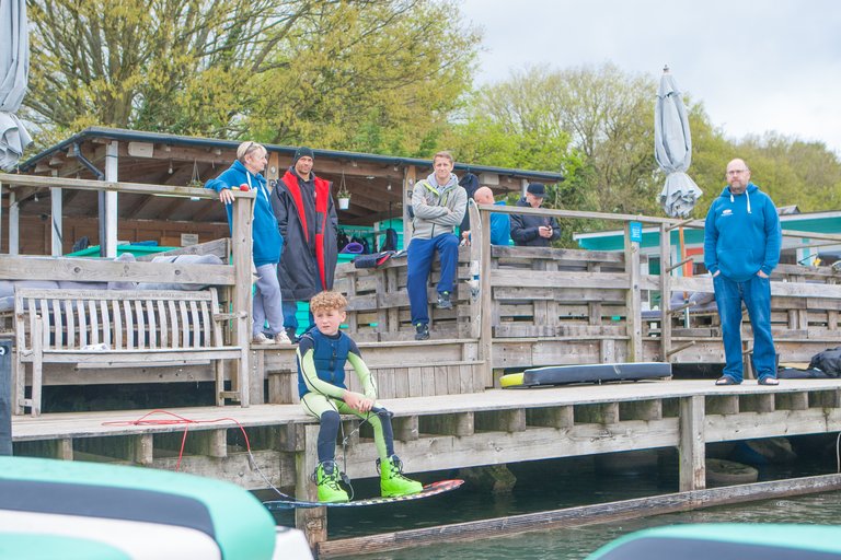 Ollie Phillips at the 2023 Quays Wake And Ski Practice