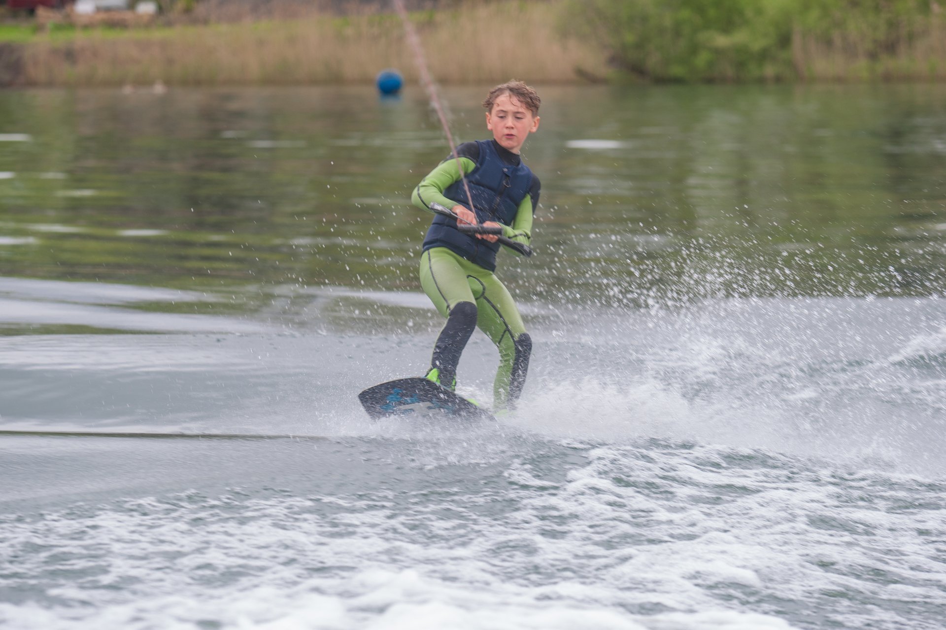 Ollie Phillips at the 2023 Quays Wake And Ski Practice