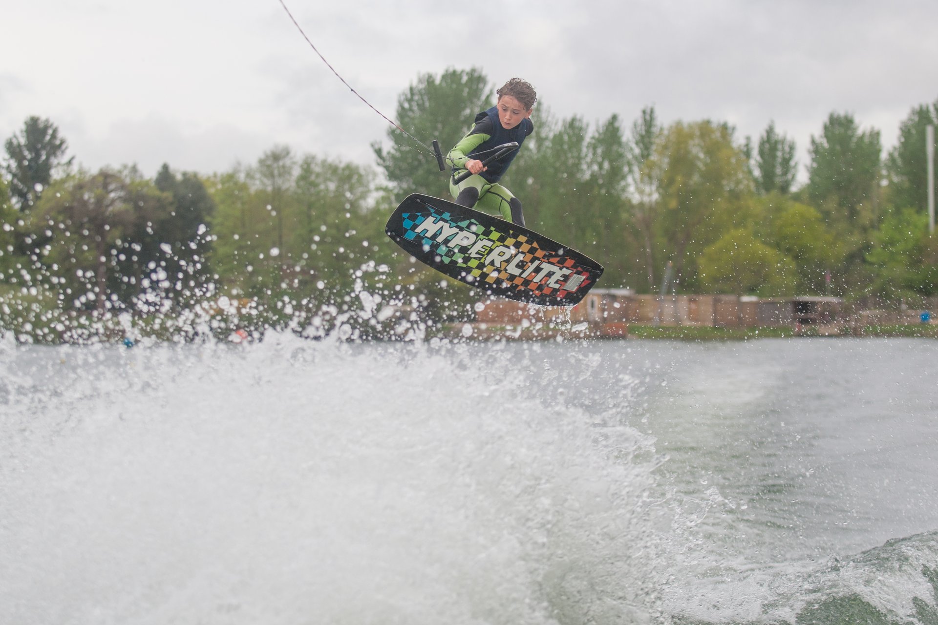 Ollie Phillips at the 2023 Quays Wake And Ski Practice