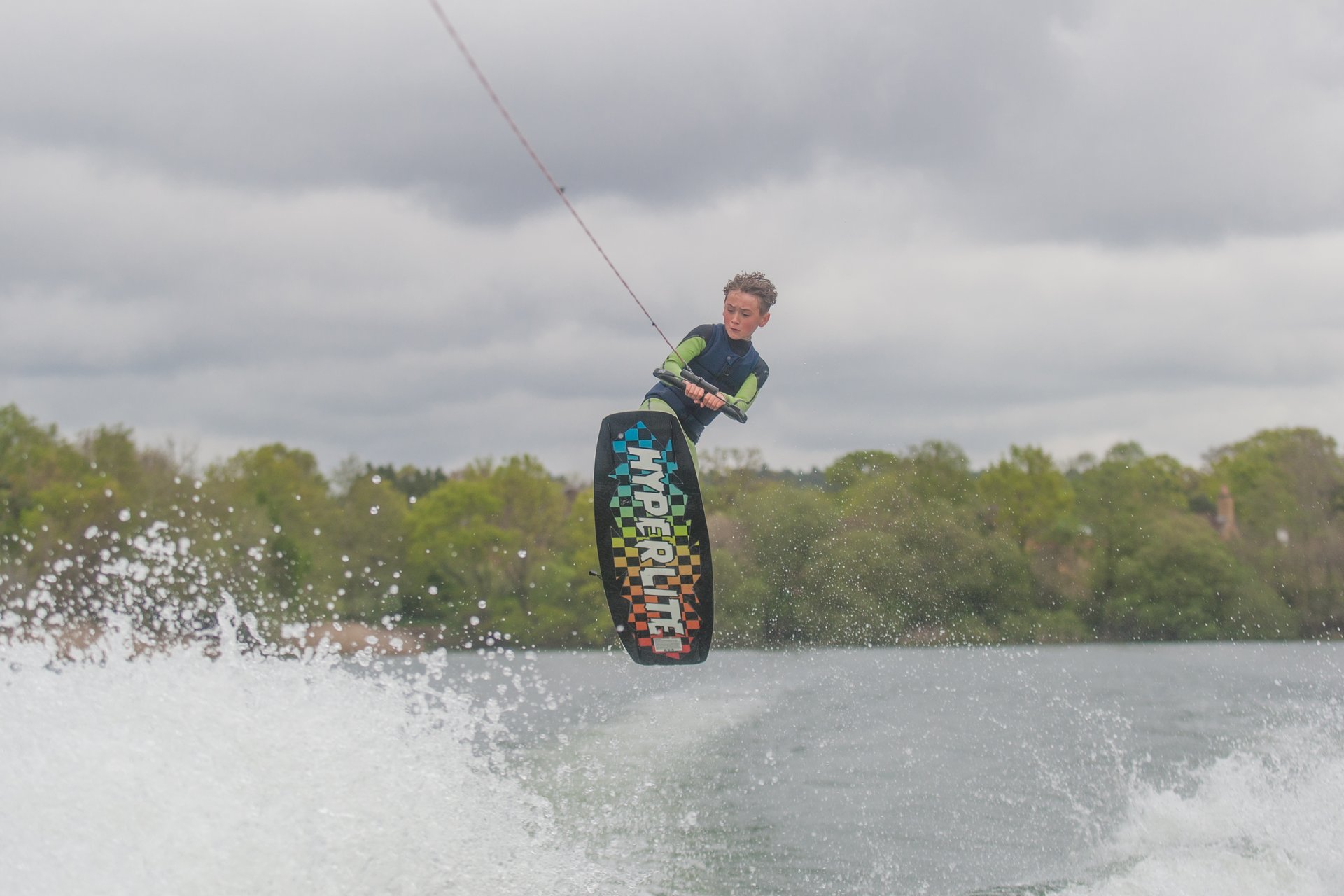 Ollie Phillips at the 2023 Quays Wake And Ski Practice