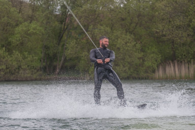 Ross Phillips at the 2023 Quays Wake And Ski Practice
