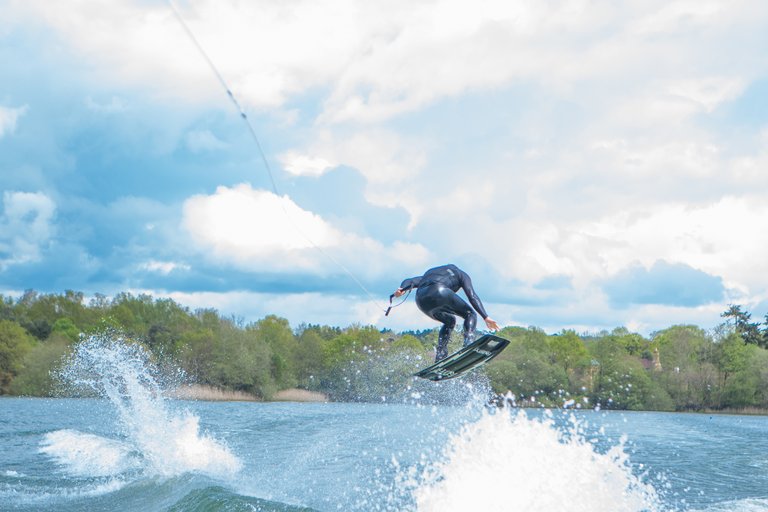 Ross Phillips at the 2023 Quays Wake And Ski Practice