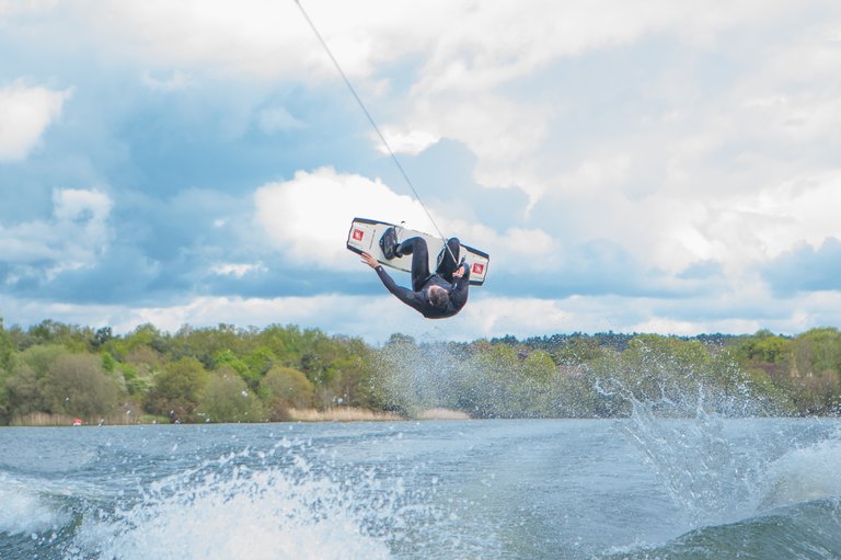 Ross Phillips at the 2023 Quays Wake And Ski Practice