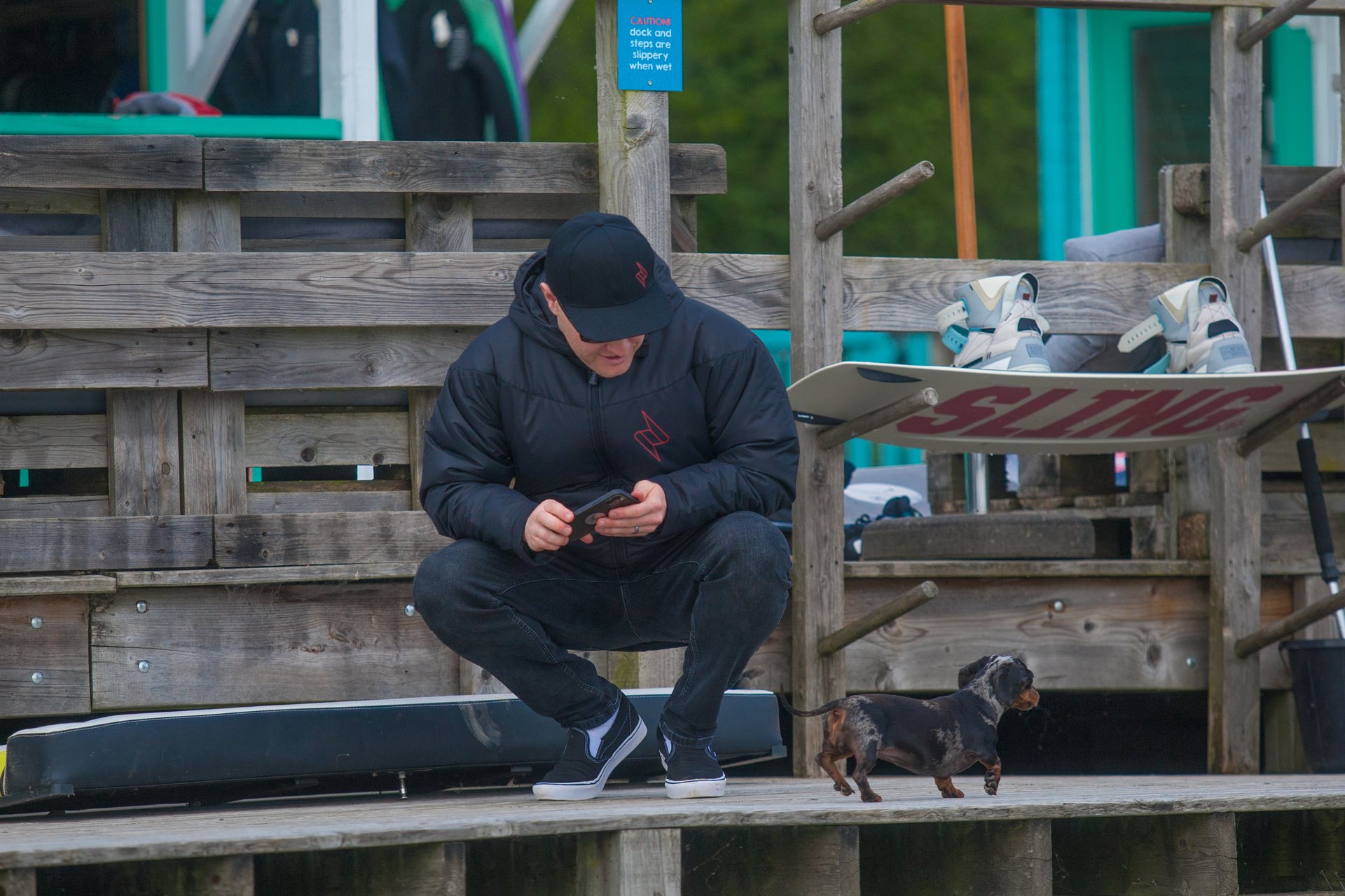 Ryan Blake at the 2023 Quays Wake And Ski Practice