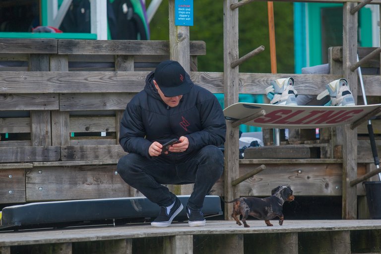 Ryan Blake at the 2023 Quays Wake And Ski Practice - Photo Mark Osmond