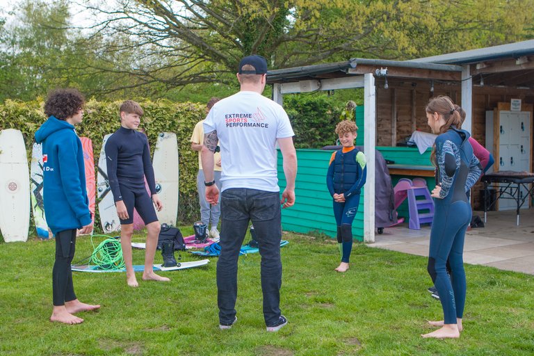 Ryan Blake at the 2023 Quays Wake And Ski Practice - Photo Mark Osmond