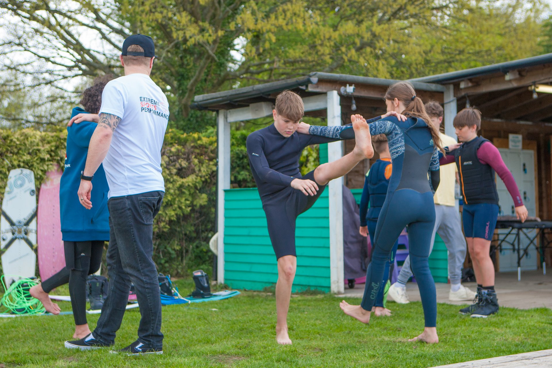 Ryan Blake at the 2023 Quays Wake And Ski Practice