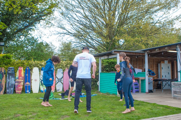 Ryan Blake at the 2023 Quays Wake And Ski Practice - Photo Mark Osmond