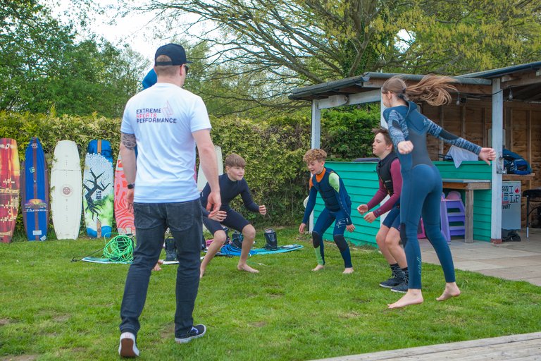 Ryan Blake at the 2023 Quays Wake And Ski Practice - Photo Mark Osmond