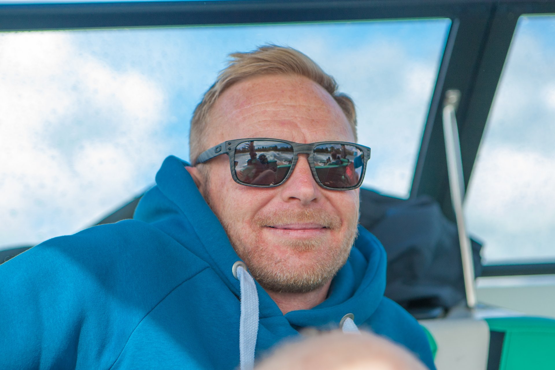 Scott O'Keefe at the 2023 Quays Wake And Ski Practice