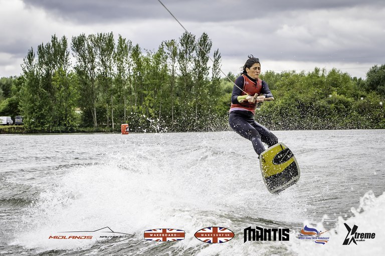 Rider at the 2024 Midlands Nautique UK Wake Nationals Wakeboard - Photo Mantis Pro Media