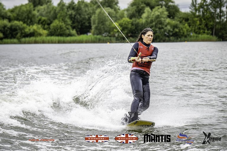 Rider at the 2024 Midlands Nautique UK Wake Nationals Wakeboard - Photo Mantis Pro Media