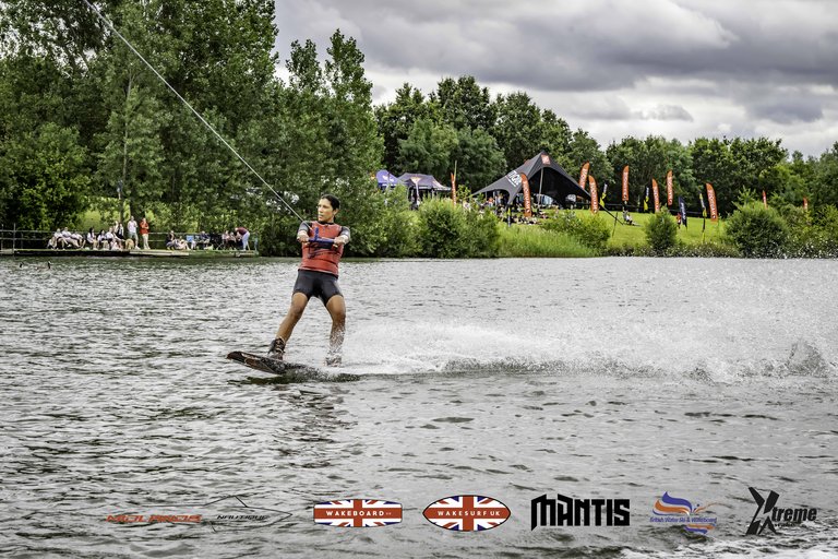 Rider at the 2024 Midlands Nautique UK Wake Nationals Wakeboard - Photo Mantis Pro Media