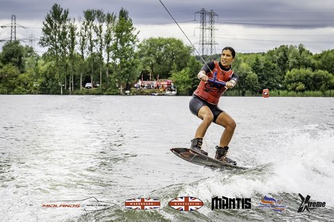 Rider at the 2024 Midlands Nautique UK Wake Nationals Wakeboard - Photo Mantis Pro Media