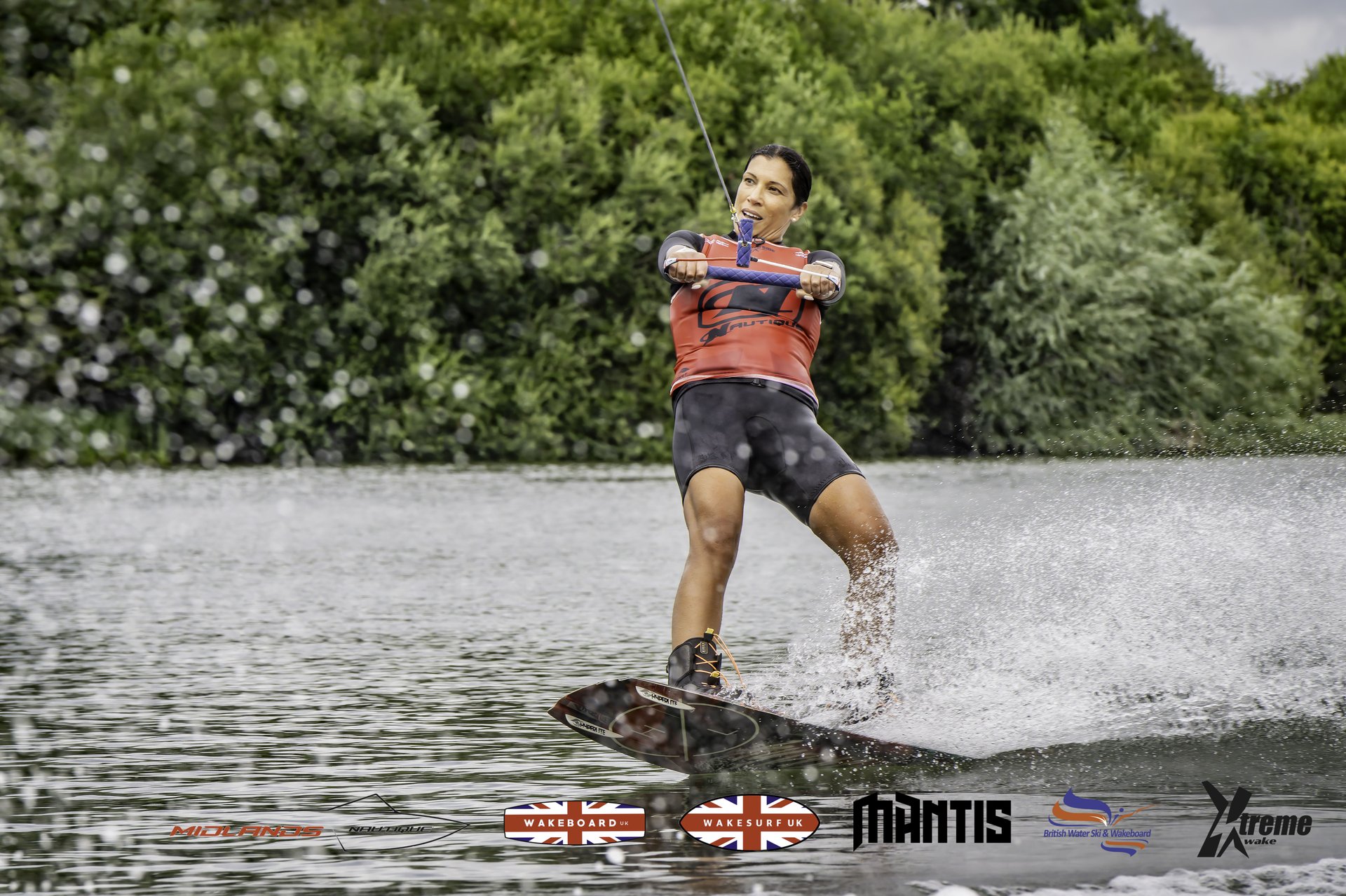 Rider at the 2024 Midlands Nautique UK Wake Nationals Wakeboard