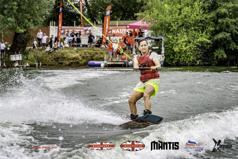 Rider at the 2024 Midlands Nautique UK Wake Nationals Wakeboard - Photo Mantis Pro Media