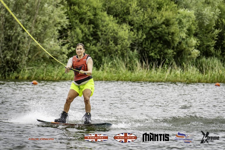 Rider at the 2024 Midlands Nautique UK Wake Nationals Wakeboard - Photo Mantis Pro Media