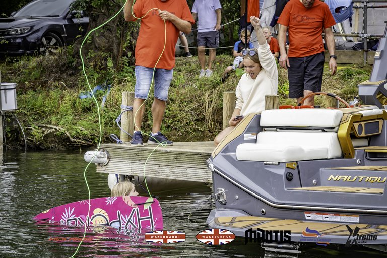 Rider at the 2024 Midlands Nautique UK Wake Nationals Wakeboard - Photo Mantis Pro Media