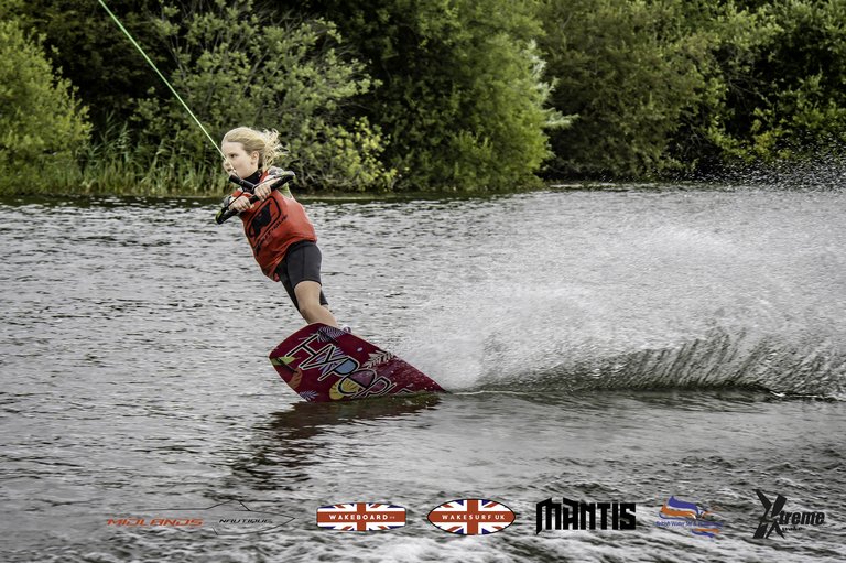 Rider at the 2024 Midlands Nautique UK Wake Nationals Wakeboard - Photo Mantis Pro Media