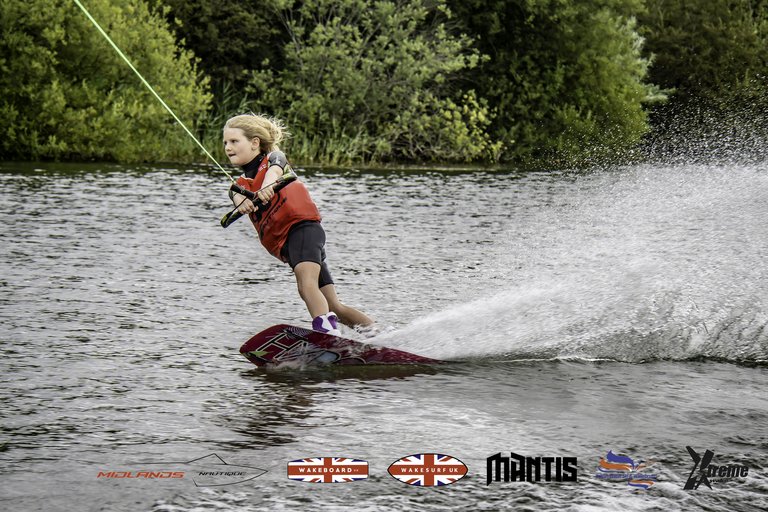 Rider at the 2024 Midlands Nautique UK Wake Nationals Wakeboard - Photo Mantis Pro Media
