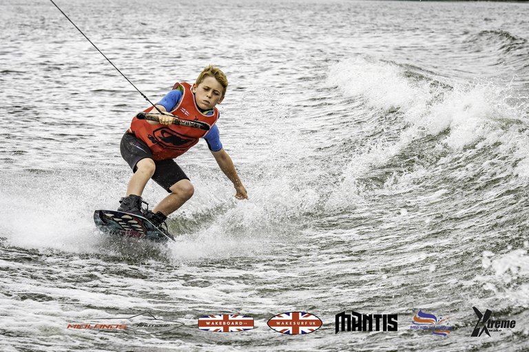 Rider at the 2024 Midlands Nautique UK Wake Nationals Wakeboard - Photo Mantis Pro Media