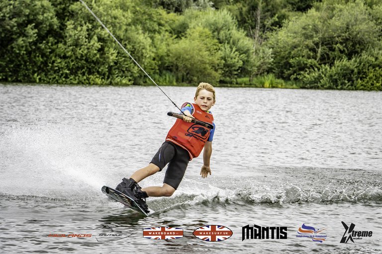 Rider at the 2024 Midlands Nautique UK Wake Nationals Wakeboard - Photo Mantis Pro Media