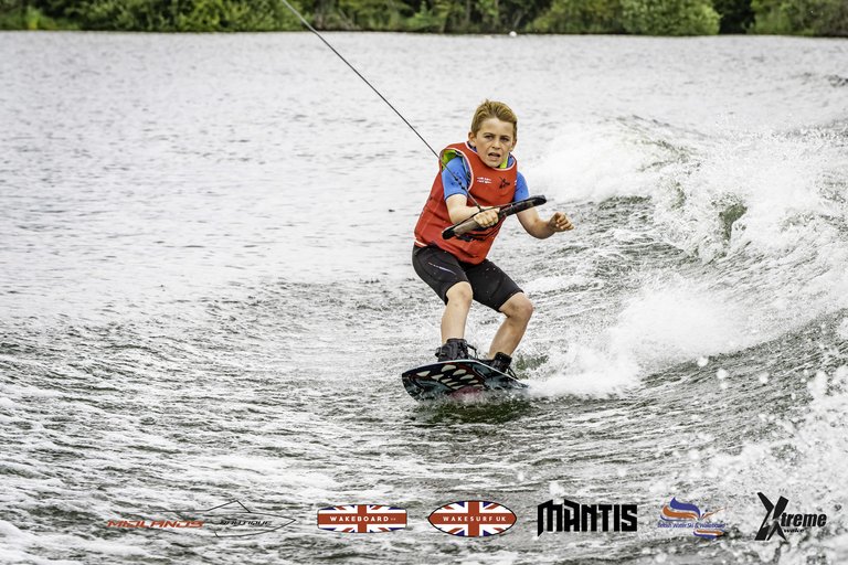 Rider at the 2024 Midlands Nautique UK Wake Nationals Wakeboard - Photo Mantis Pro Media