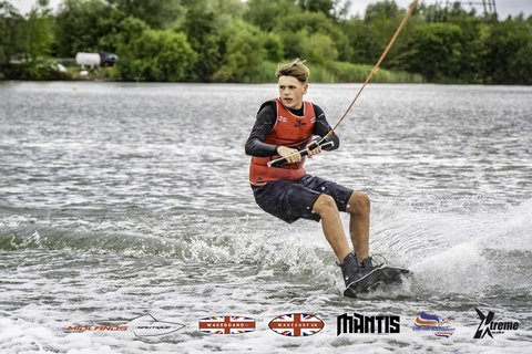 Rider at the 2024 Midlands Nautique UK Wake Nationals Wakeboard - Photo Mantis Pro Media