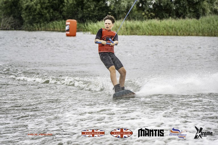 Rider at the 2024 Midlands Nautique UK Wake Nationals Wakeboard - Photo Mantis Pro Media