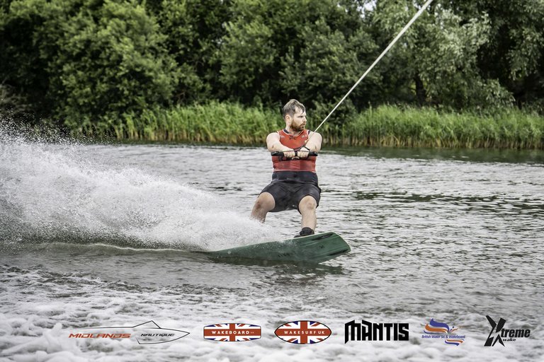 Rider at the 2024 Midlands Nautique UK Wake Nationals Wakeboard - Photo Mantis Pro Media