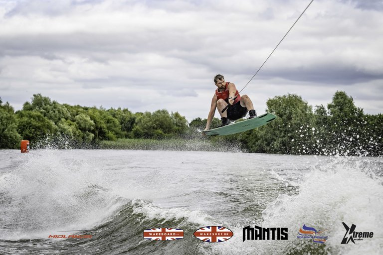 Rider at the 2024 Midlands Nautique UK Wake Nationals Wakeboard - Photo Mantis Pro Media