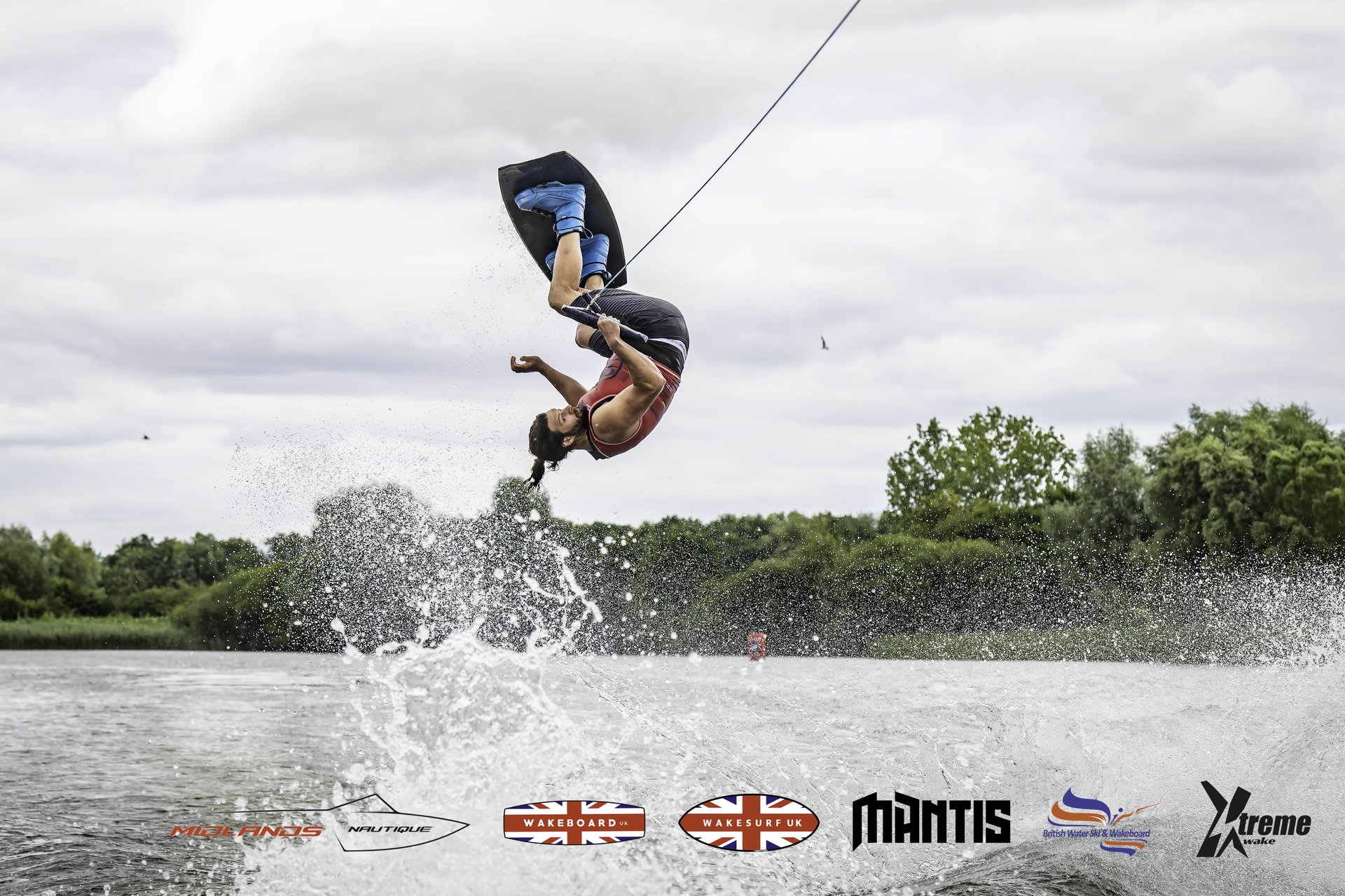 Rider at the 2024 Midlands Nautique UK Wake Nationals Wakeboard